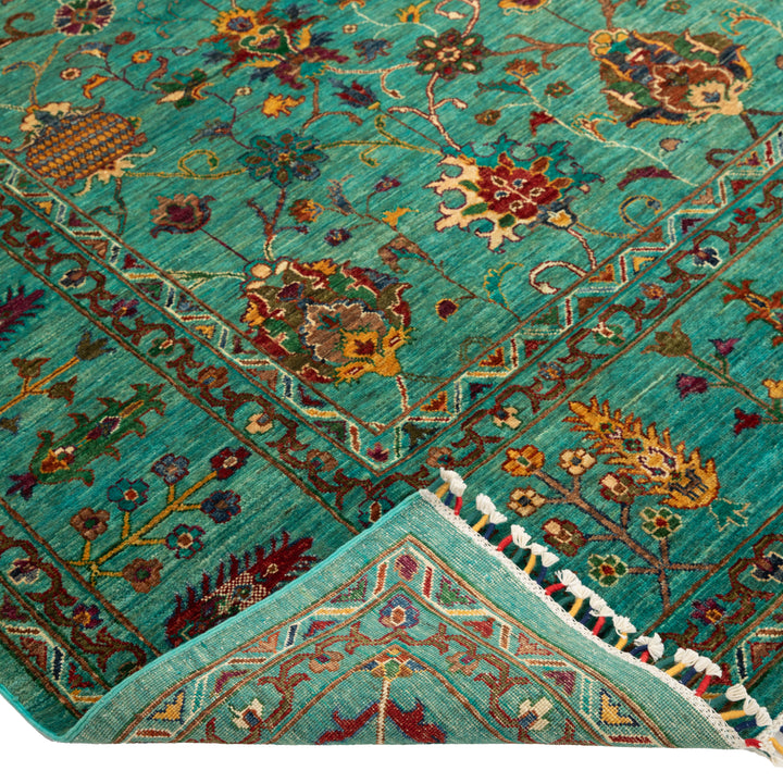 Traditional Tribal Wool Rug - 8'2" x 9'9"