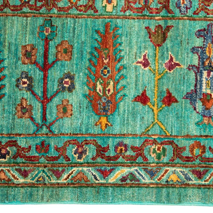 Traditional Tribal Wool Rug - 8'2" x 9'9"