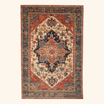 Traditional Serapi Wool Rug - 9' x 13'1"
