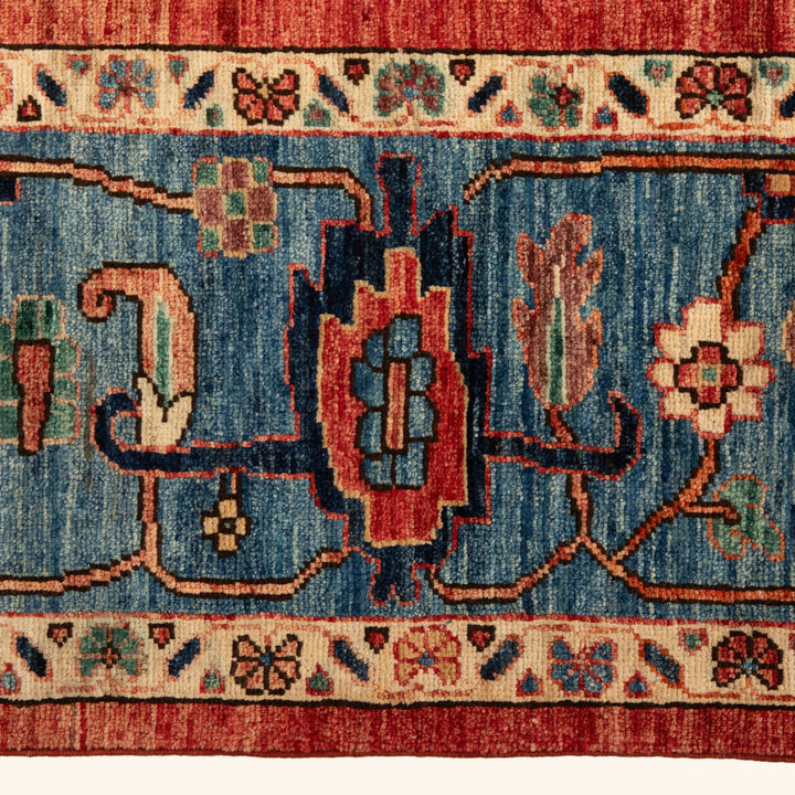 Traditional Serapi Wool Rug - 9' x 13'1"