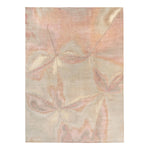 Contemporary Silk Wool Blend Rug Pink / 9x12