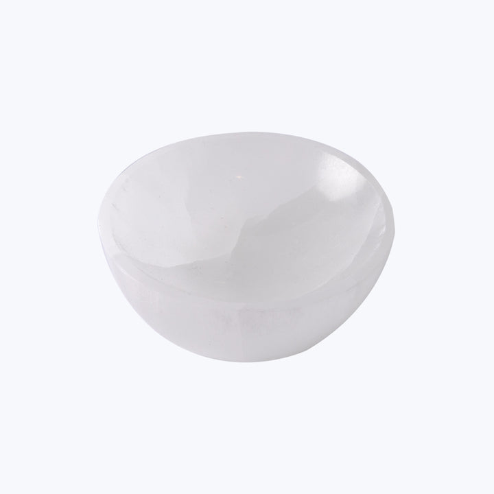 Selenite Round Bowl Small