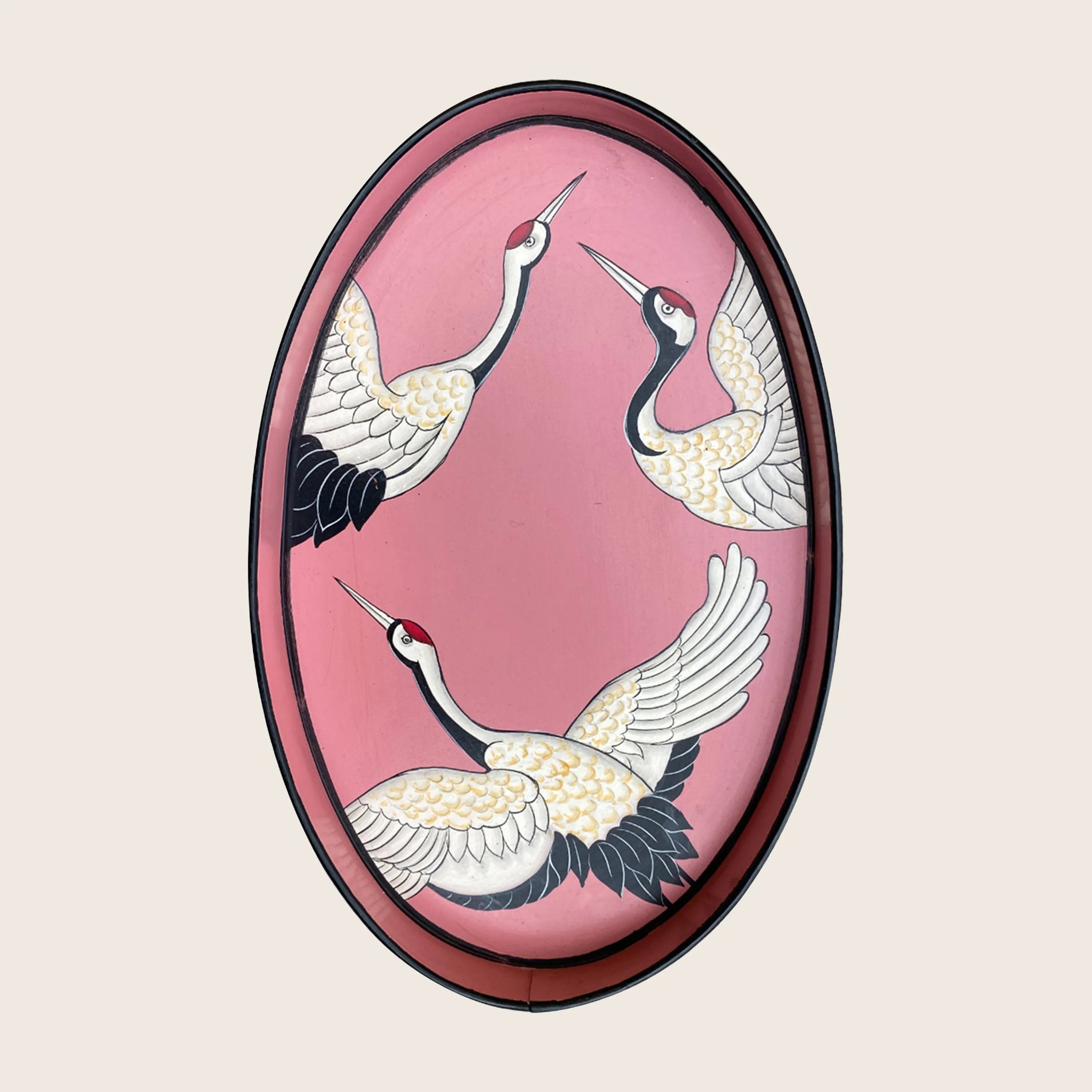 Les Ottomans Stork Flora Tray - Thumbnail 4