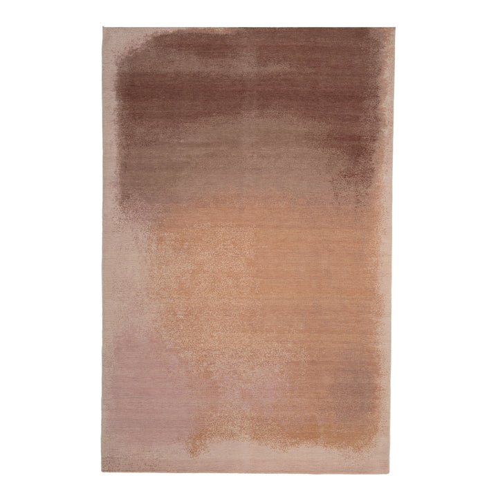 Pink Ombre Wool Rug - 6' x 9'