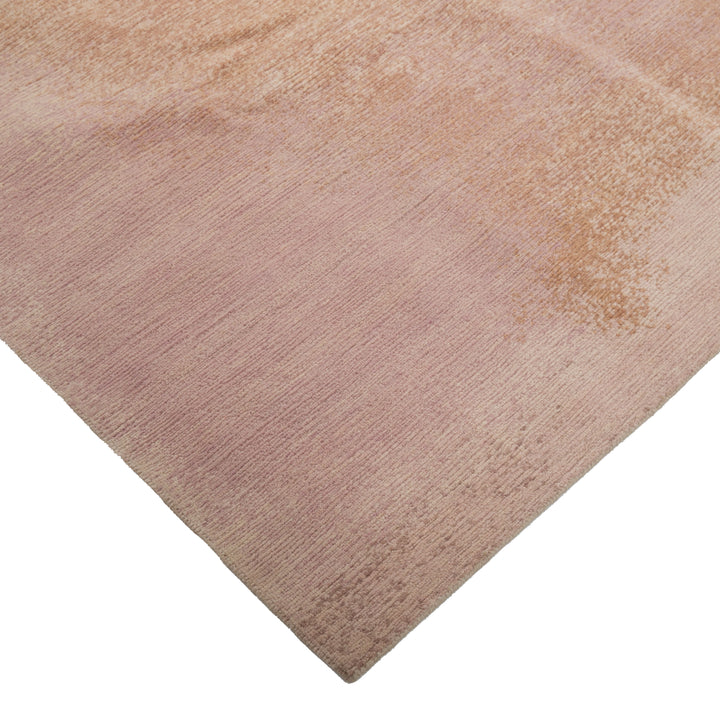 Pink Ombre Wool Rug - 6' x 9'