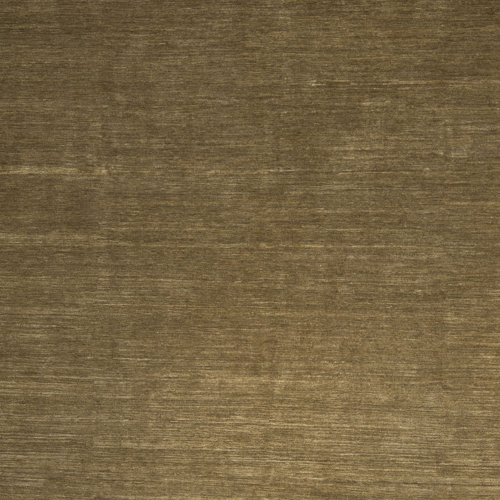 Green Textured Silk Wool Blend Rug - 8' x 10'