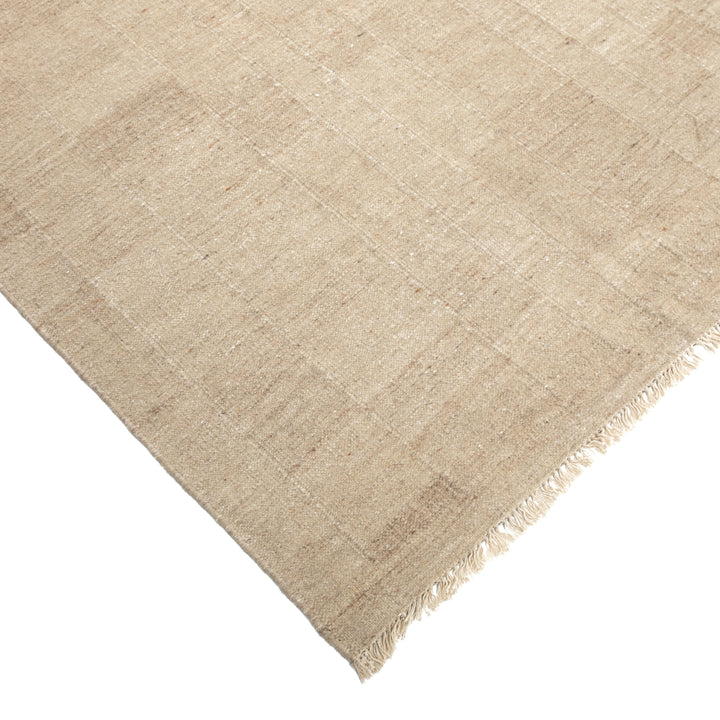 Camel Flatweave Wool Rug - 8' x 10'