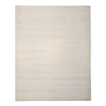White Textured Wool Rug - 8' x 10'