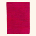 Pink Dhurry Silk Rug - 10' x 14'