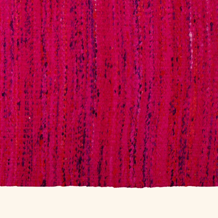 Pink Dhurry Silk Rug - 10' x 14'