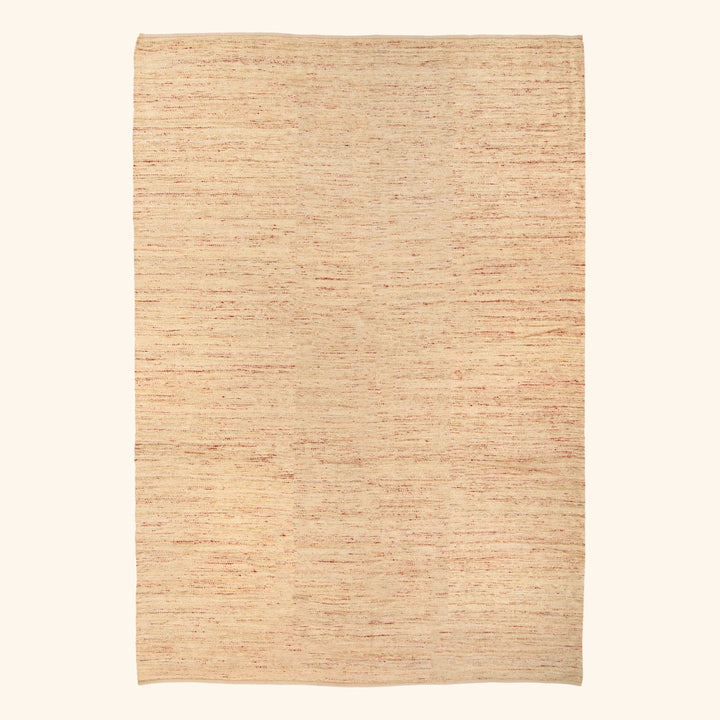 Gold Kilim Silk Wool Rug 10x14