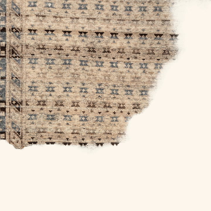 Grey Traditional Wool Rug 6x9