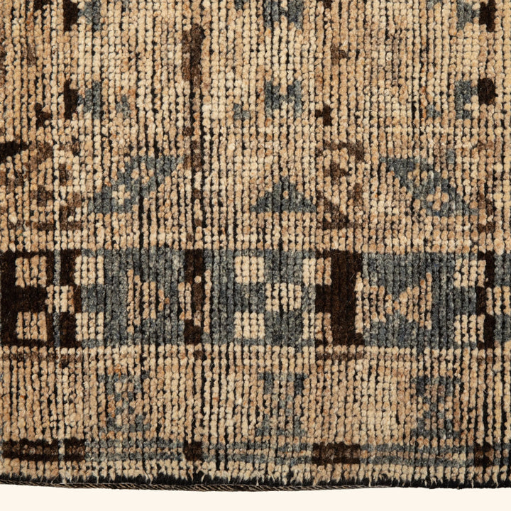 Grey Traditional Wool Rug 8x10