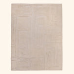 Moroccan Wool Rug - 8' x 10' Ivory