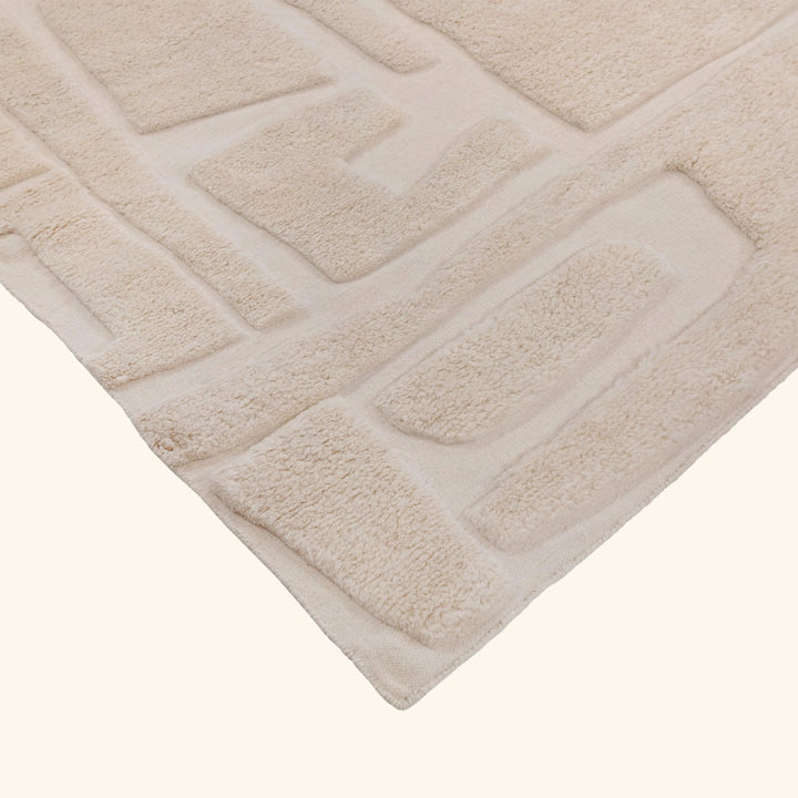 Moroccan Wool Rug - 8' x 10' Ivory