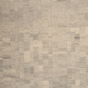 Grey Flatweave Wool Rug - 8' x 10' - hover