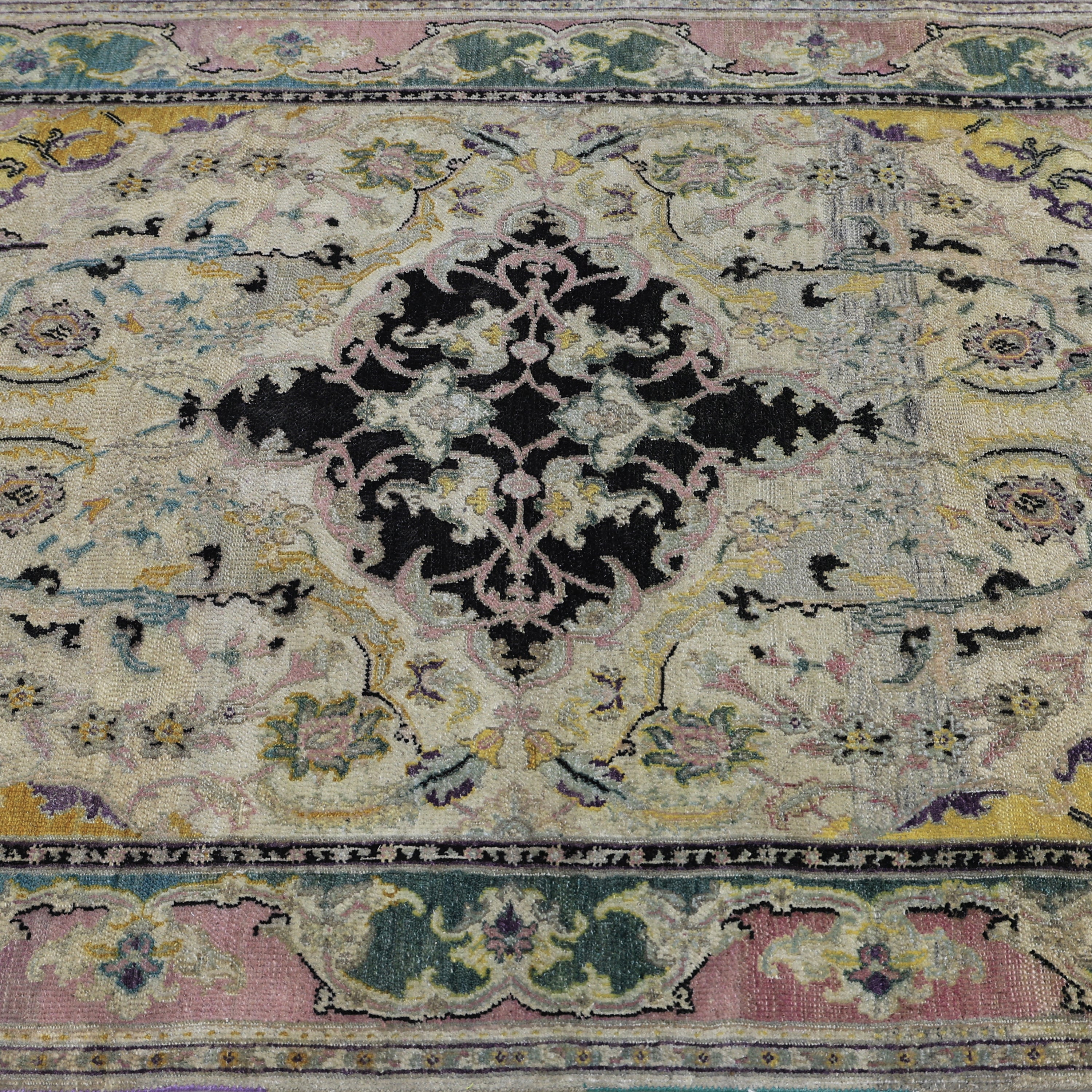 Multicolored Alchemy Transitional Wool Rug - 3'10" x 5'11"