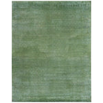 Green Alchemy Contemporary Silk Rug - 7'7" x 9'11"