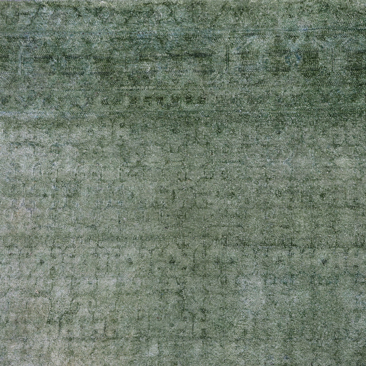 Green Alchemy Contemporary Silk Rug - 7'7" x 9'11"