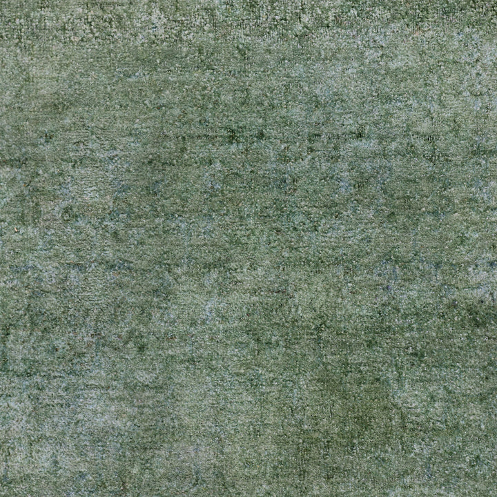 Green Alchemy Contemporary Silk Rug - 7'7" x 9'11"