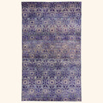 Purple Alchemy Contemporary Silk Rug - 2'11" x 4'11"