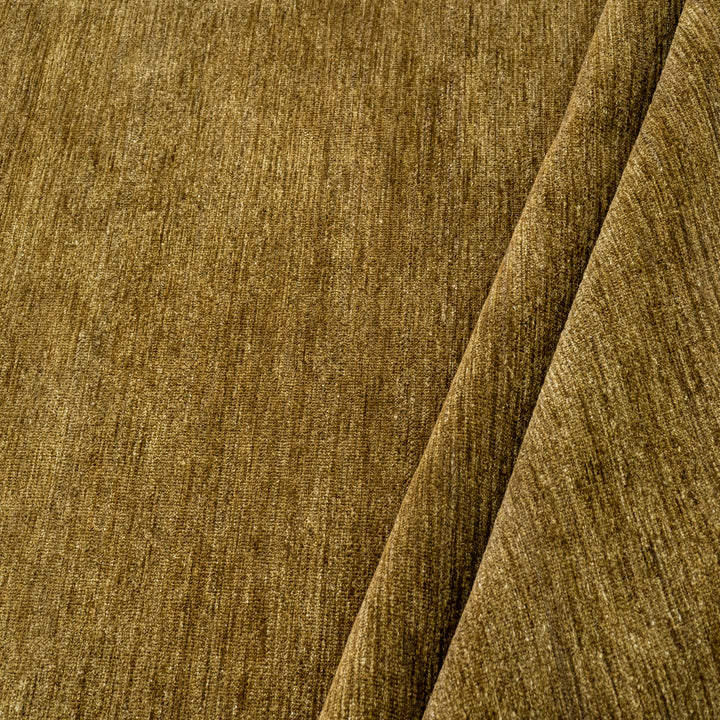 Gold Texture Wool Silk Blend Rug - 6' x 9'