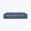 Bond Street 3-Piece Sofa Snoopy, Plush Woven / Denim