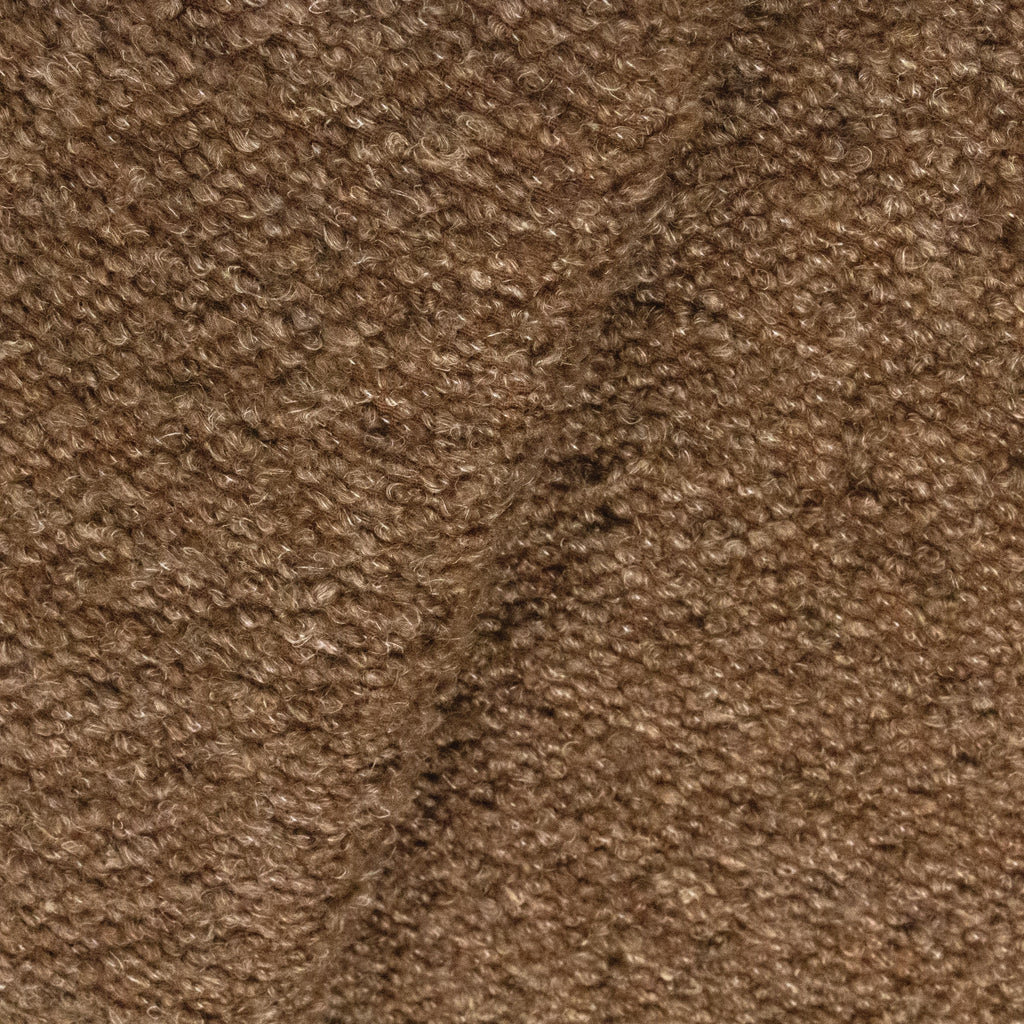 Cindy Ruched Ottoman Woolen Pecan