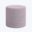 Cindy Ruched Ottoman Linen Lilac