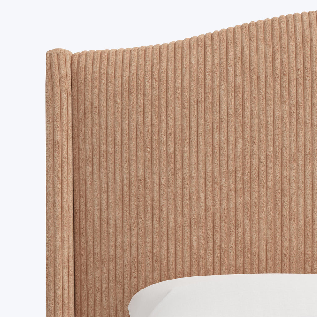 Ellis Headboard Twin / Corded Blush