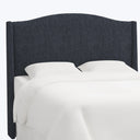 Ellis Headboard Twin / Corded Navy