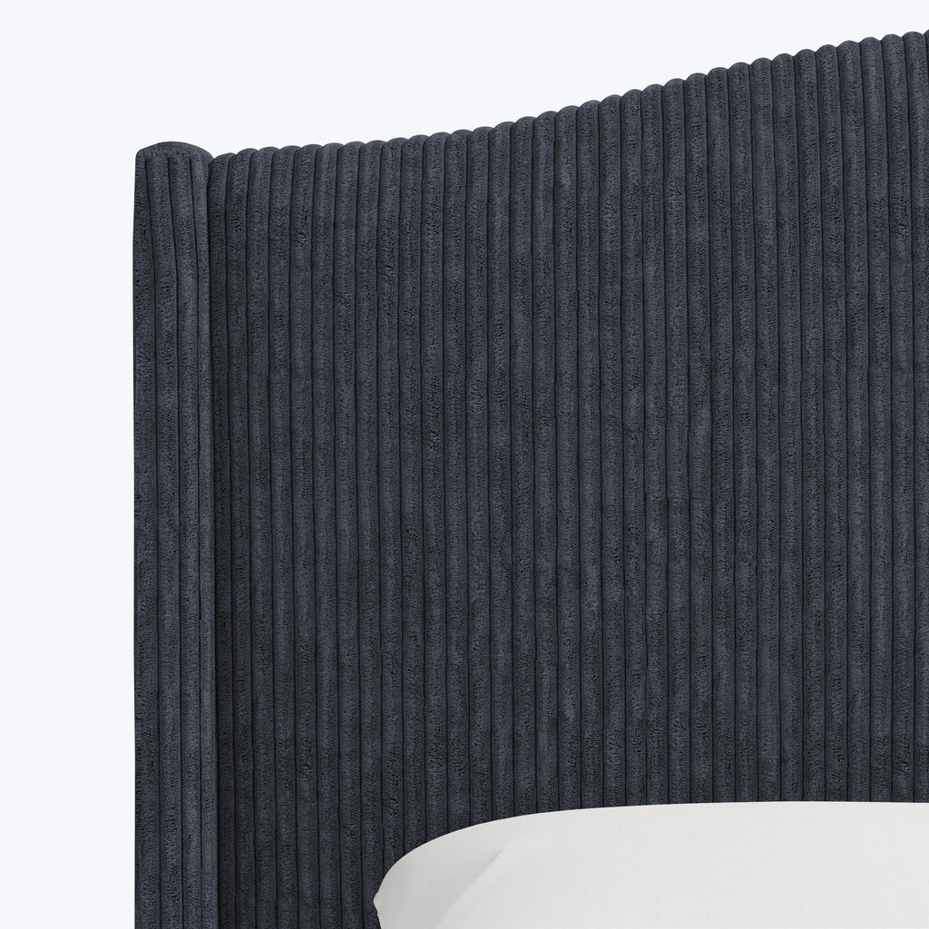 Ellis Headboard Twin / Corded Navy