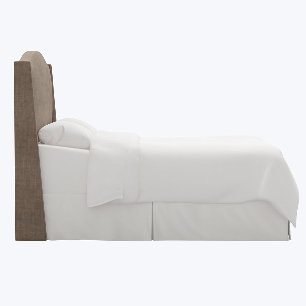 Ellis Headboard Twin / Antique Velvet Dune