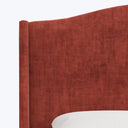 Ellis Headboard Twin / Antique Velvet Paprika