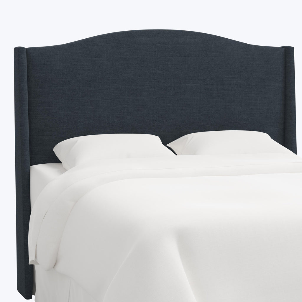 Ellis Headboard Twin / Linen Navy