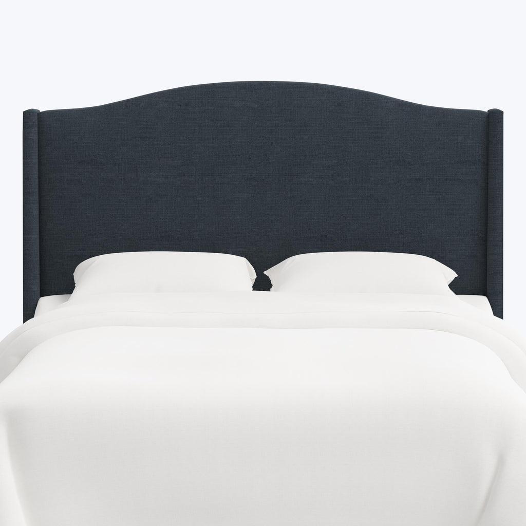 Ellis Headboard Twin / Linen Navy