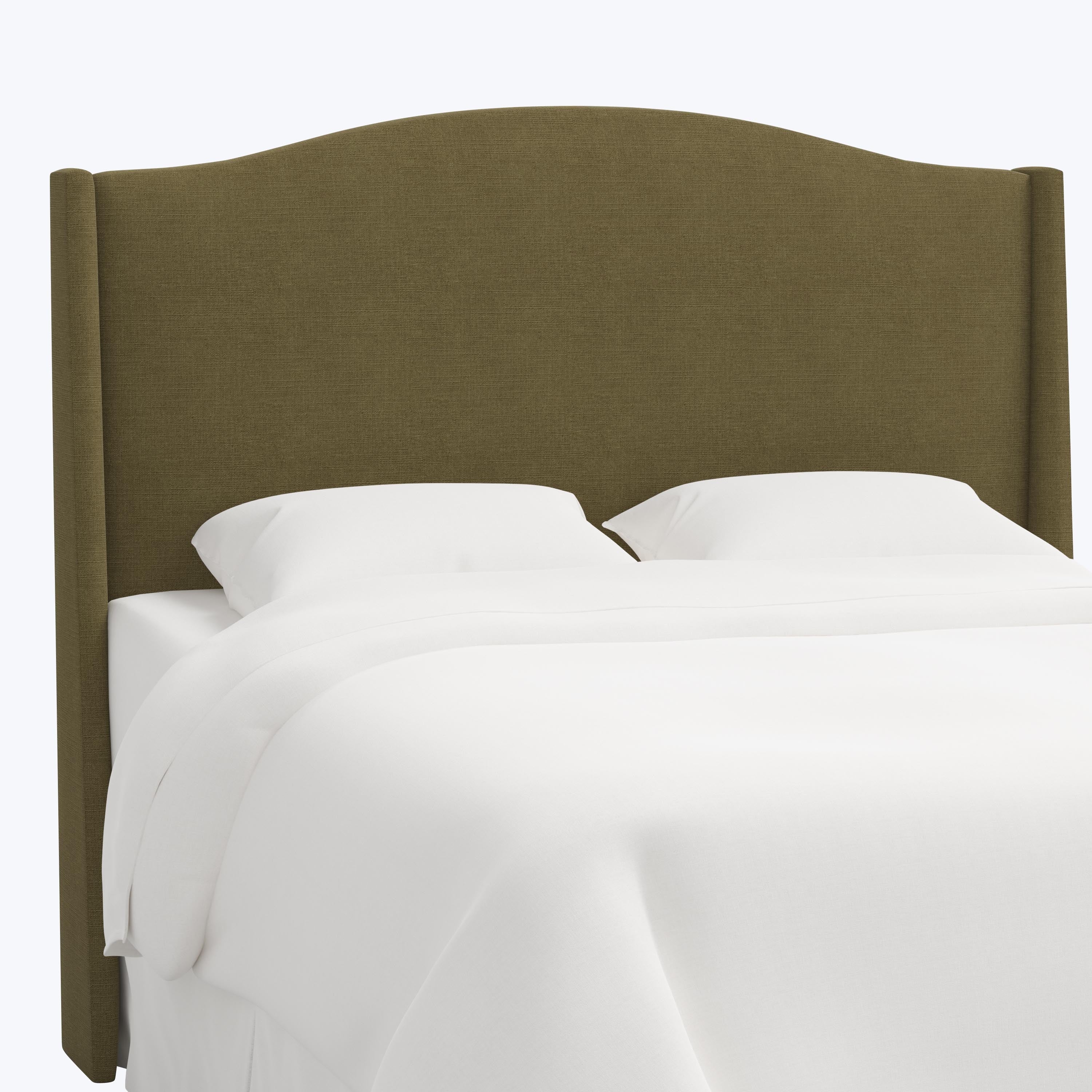 Ellis Headboard Twin / Linen Olive