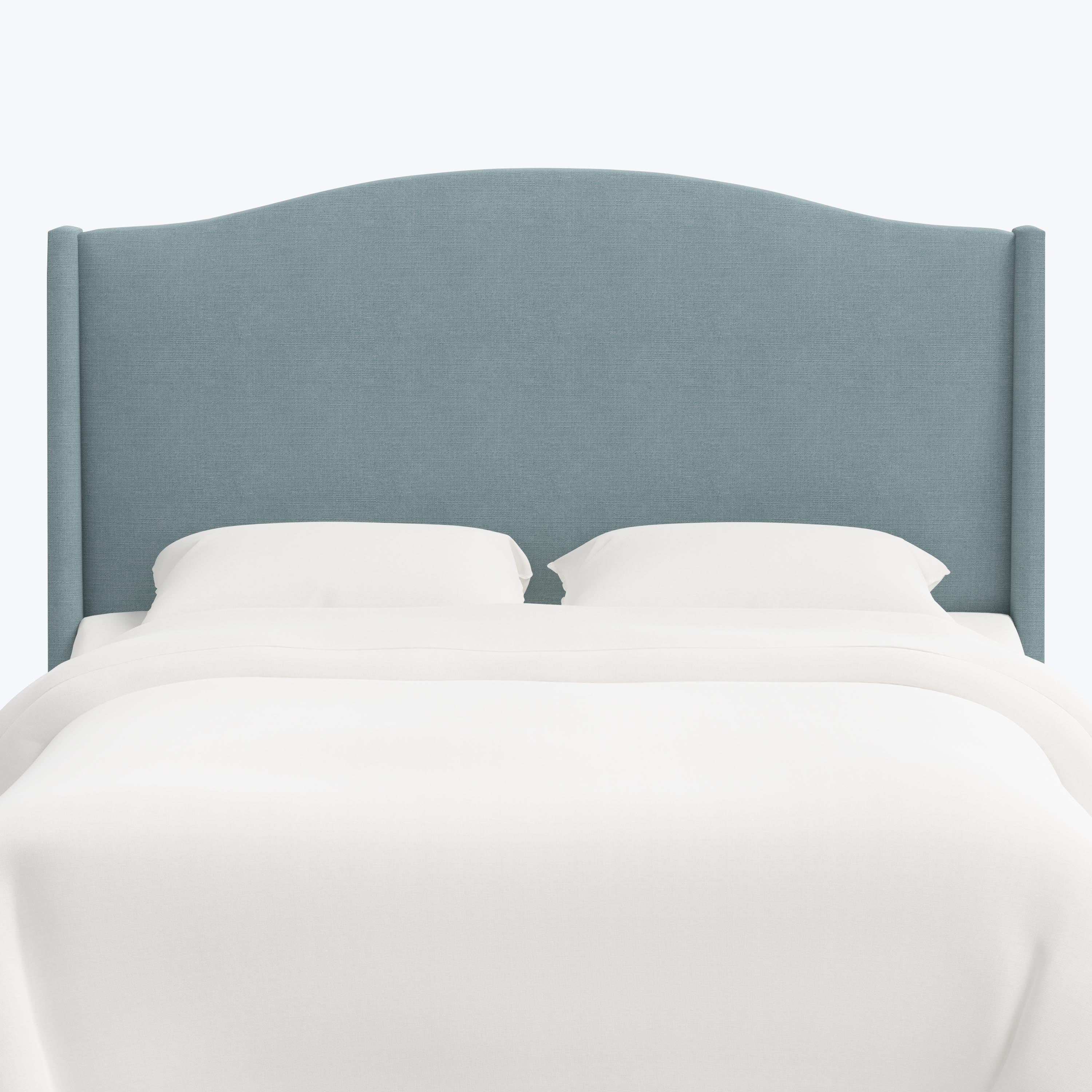 Ellis Headboard Twin / Linen Seaglass