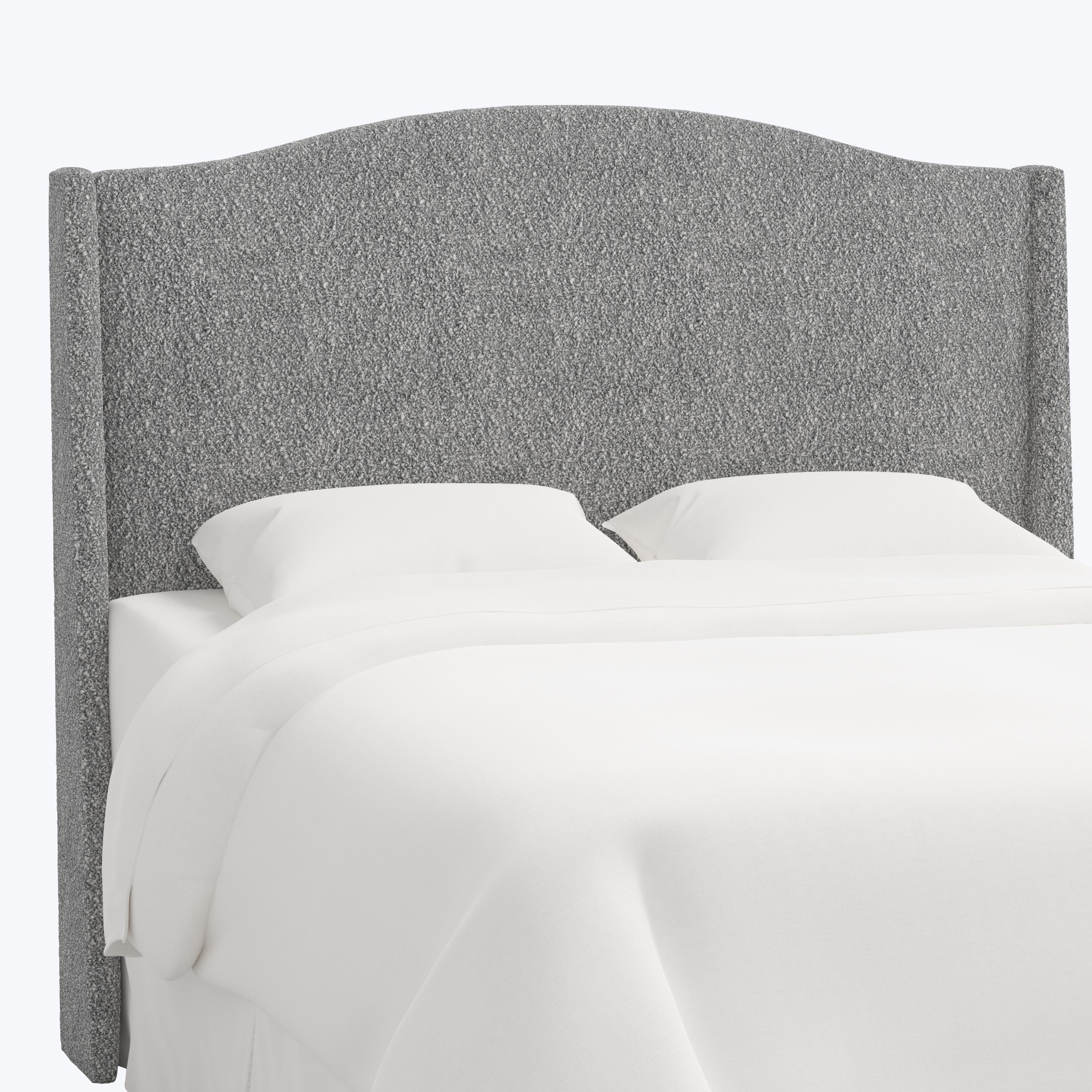 Ellis Headboard Twin / Boucle Grey