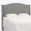 Ellis Headboard Twin / Boucle Grey