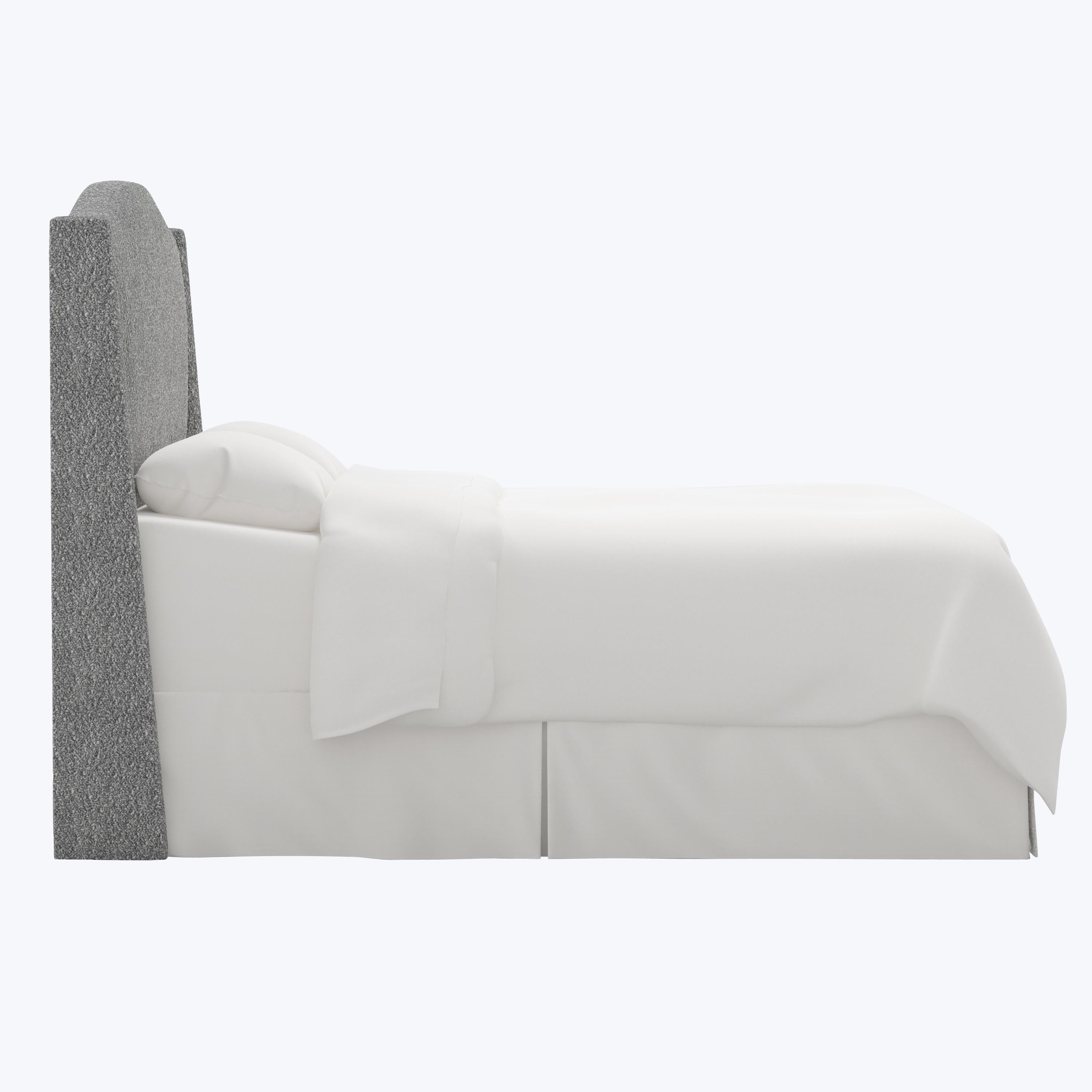 Ellis Headboard Twin / Boucle Grey