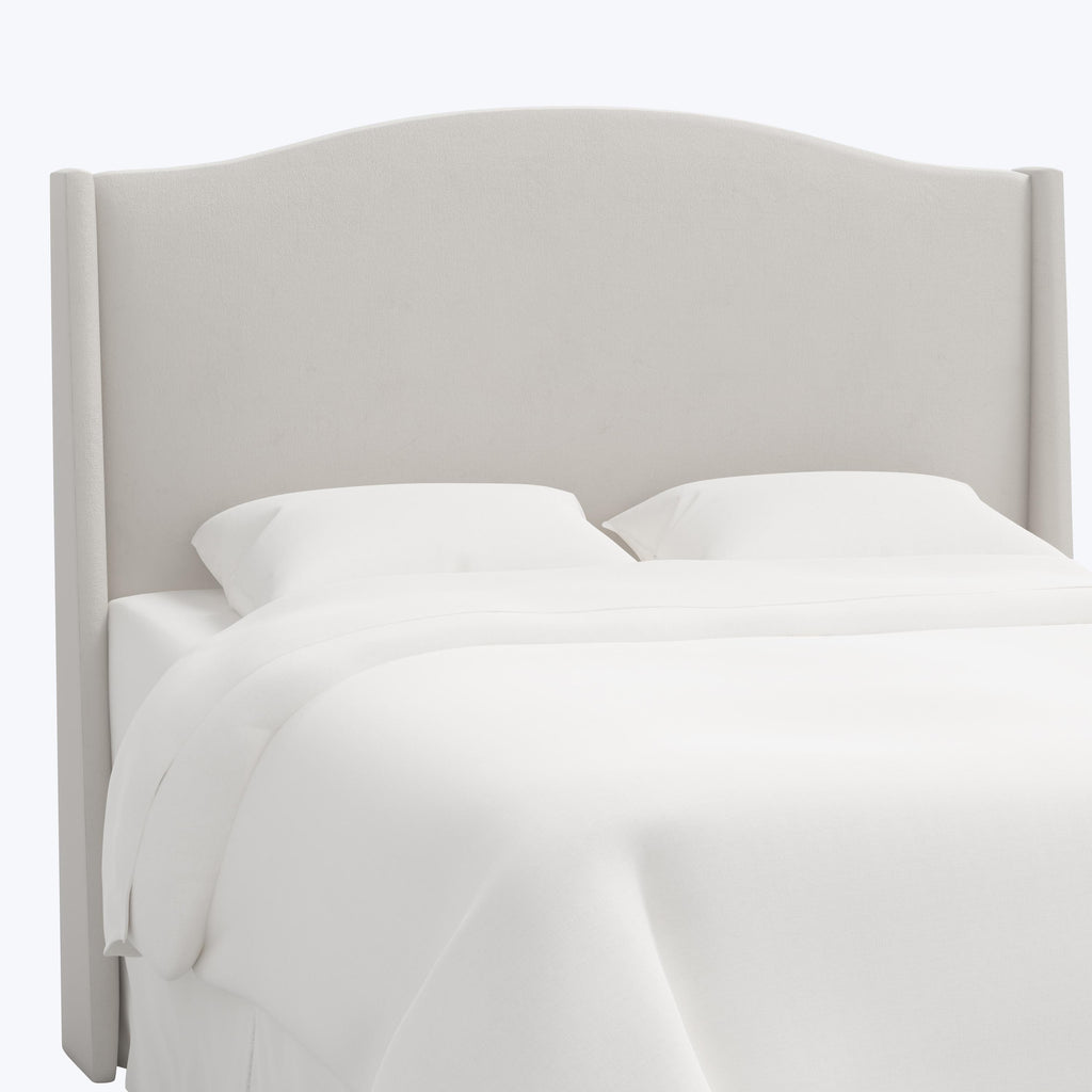 Ellis Headboard Twin / Velvet Light Grey