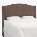 Ellis Headboard Twin / Boucle Merlot