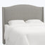 Ellis Headboard Twin / Zuma Linen Feather