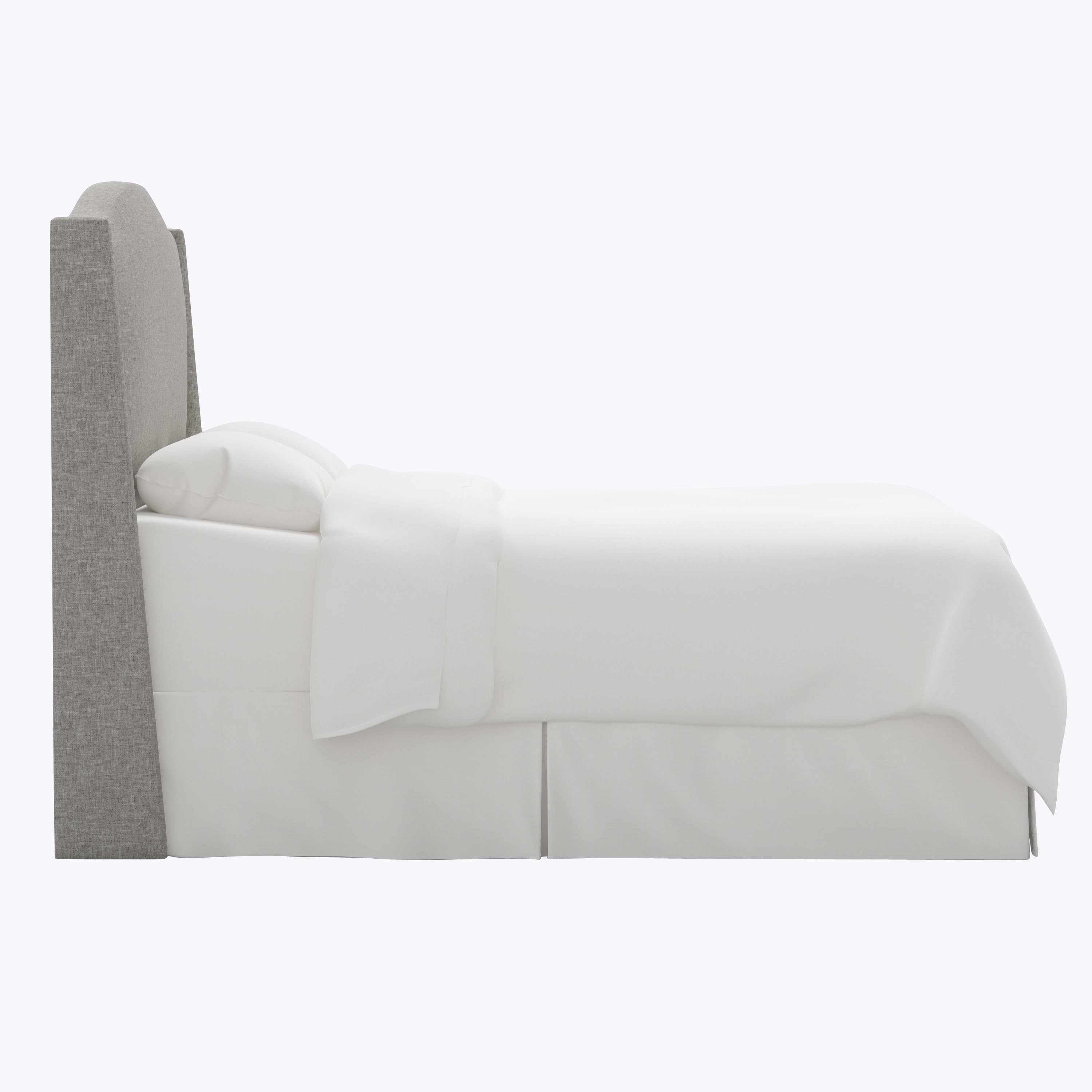 Ellis Headboard Twin / Zuma Linen Feather