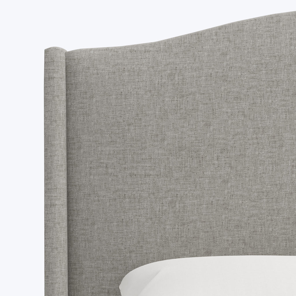 Ellis Headboard Twin / Zuma Linen Feather