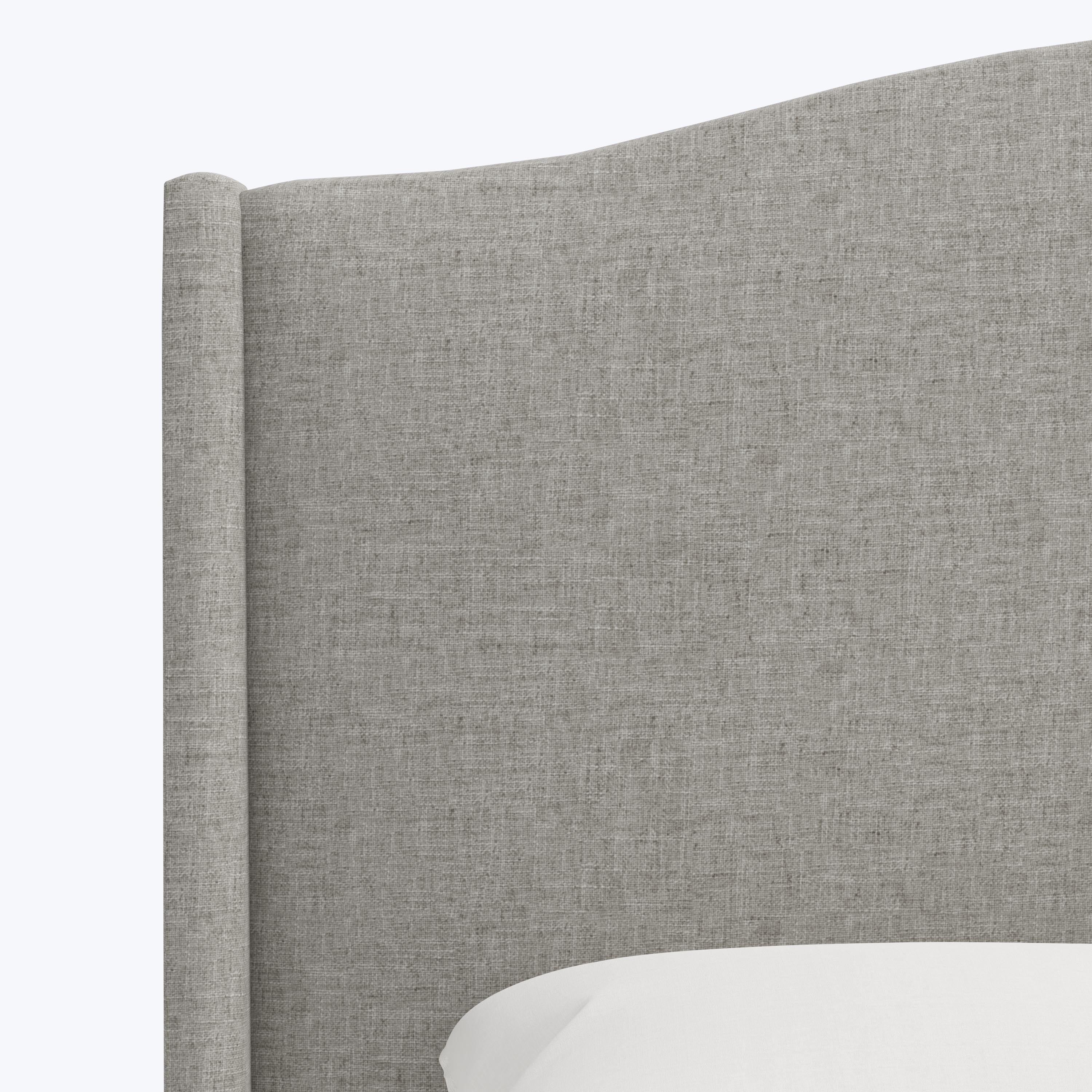 Ellis Headboard Twin / Zuma Linen Feather