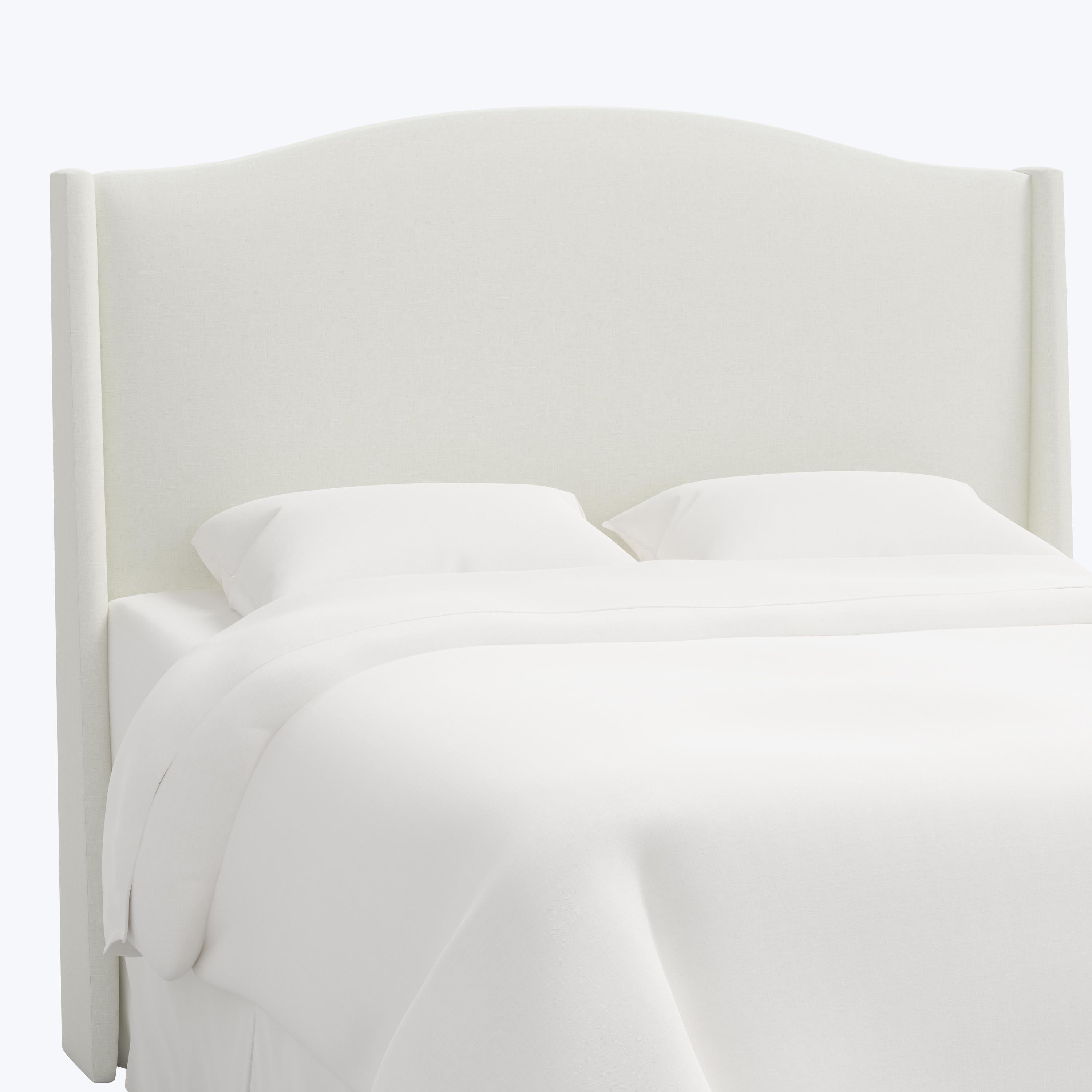 Ellis Headboard Twin / Zuma Linen White