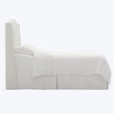 Ellis Headboard Twin / Zuma Linen White