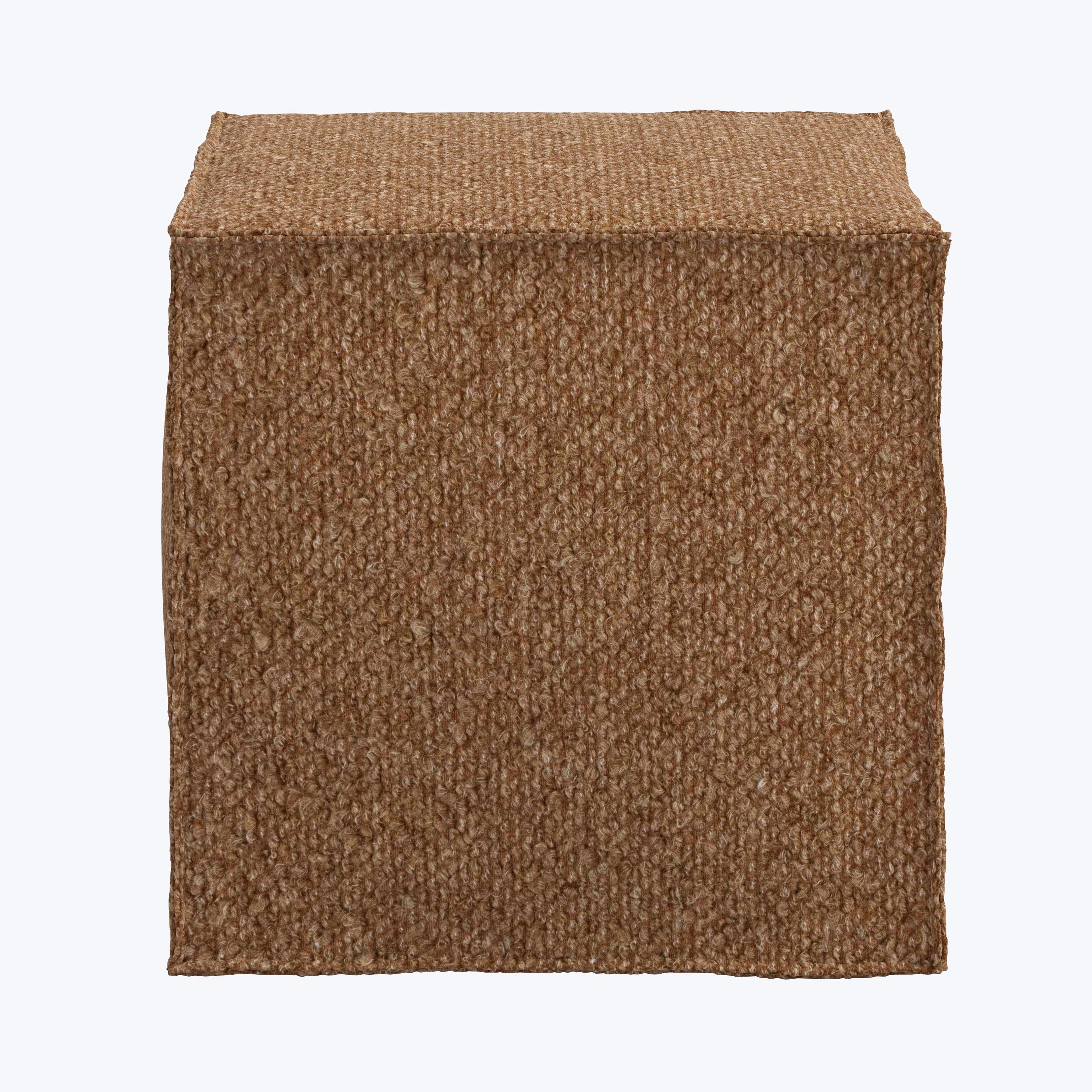 Langston Ottoman Woolen Pecan